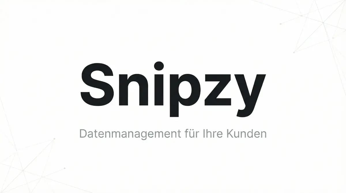 Website-Inhalte selbst pflegen — ohne Technik-Kenntnisse. So geht's mit Snipzy.